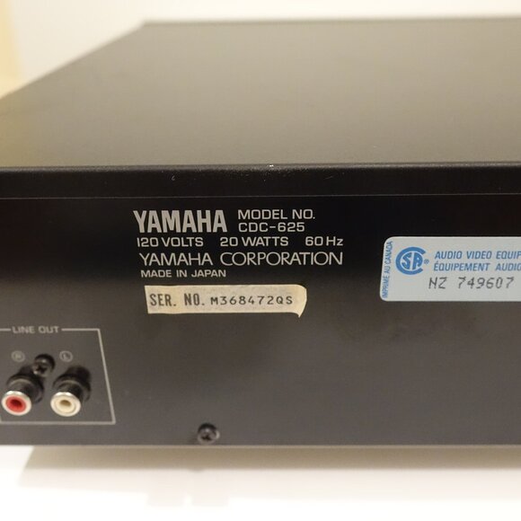 Yamaha Natural Sound 5 Disc Carousel CD Player Changer with PlayXchange - Picture 12 of 13